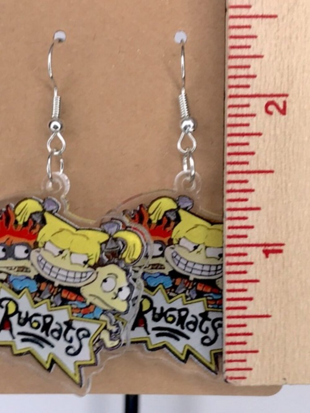 Rugrats 2D Acrylic Dangle Earrings - Picture 2 of 3